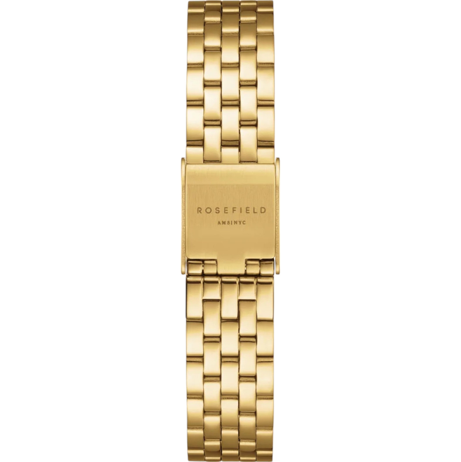 ROSEFIELD The Boxelle White Matte Dial 19.5 x19.5mm Gold Stainless Steel Bracelet BWGSG-B01 - 3