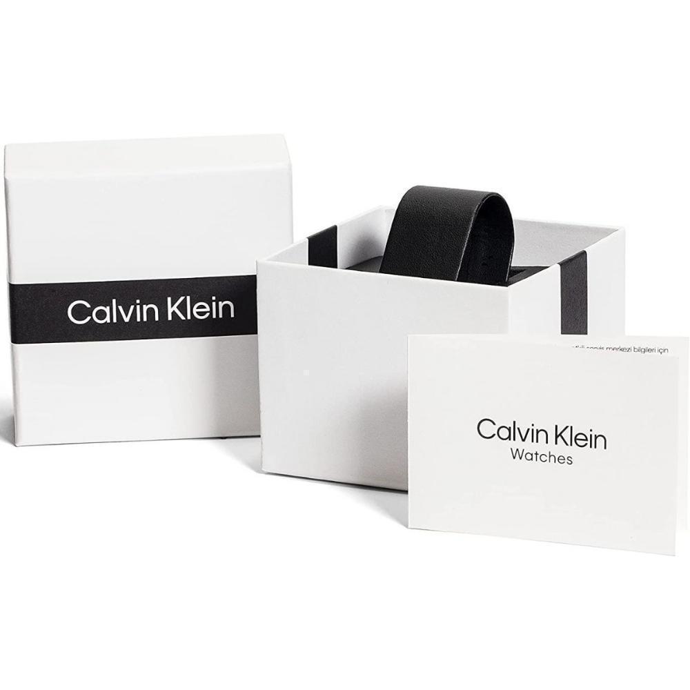 CALVIN KLEIN Distinguish Multifunction Green Dial 44mm Silver Stainless Steel Bracelet 25200441 - 5