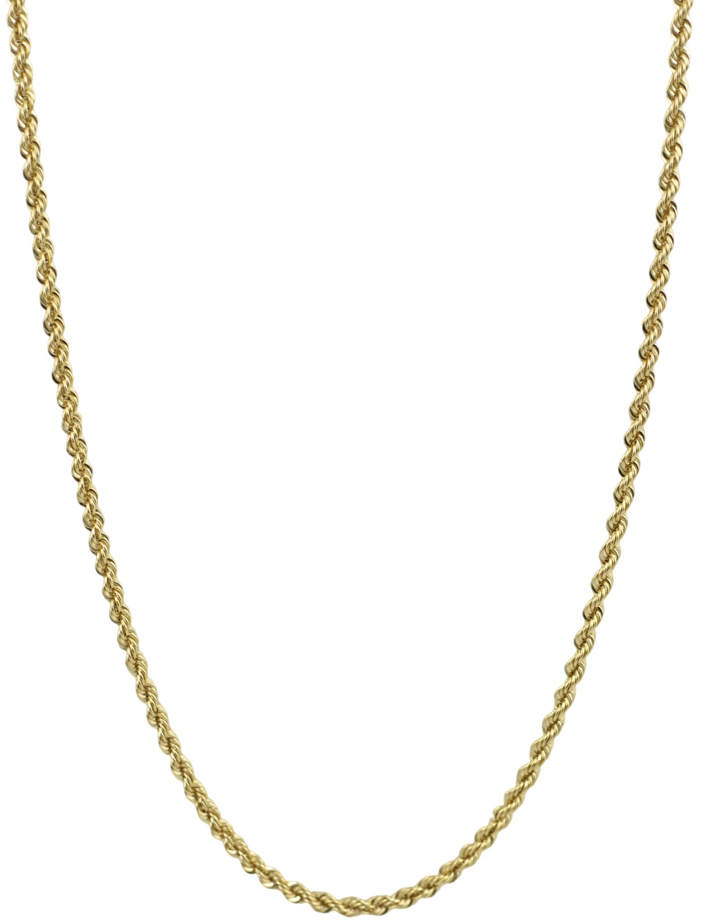 CHAIN Neck Kordoni Hollow #1 K14 45cm Yellow Gold CD020Y-K14.45 - 