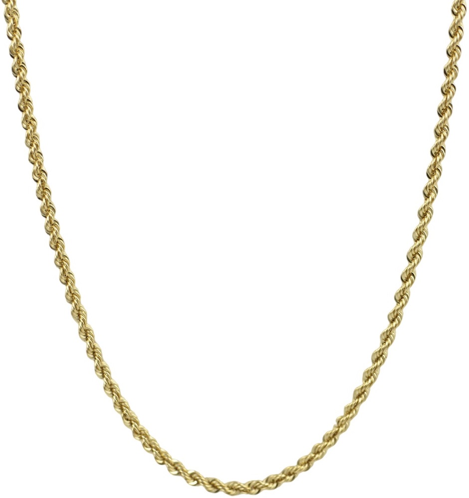 CHAIN Neck Kordoni Hollow #2 K14 45cm Yellow Gold CD025Y-K14.45 - 