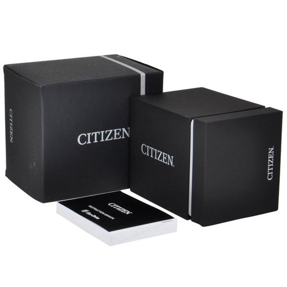 CITIZEN Sporty Marine Eco-Drive Green Dial 41.5mm Silver Stainless Steel Bracelet AW1811-82X - 6