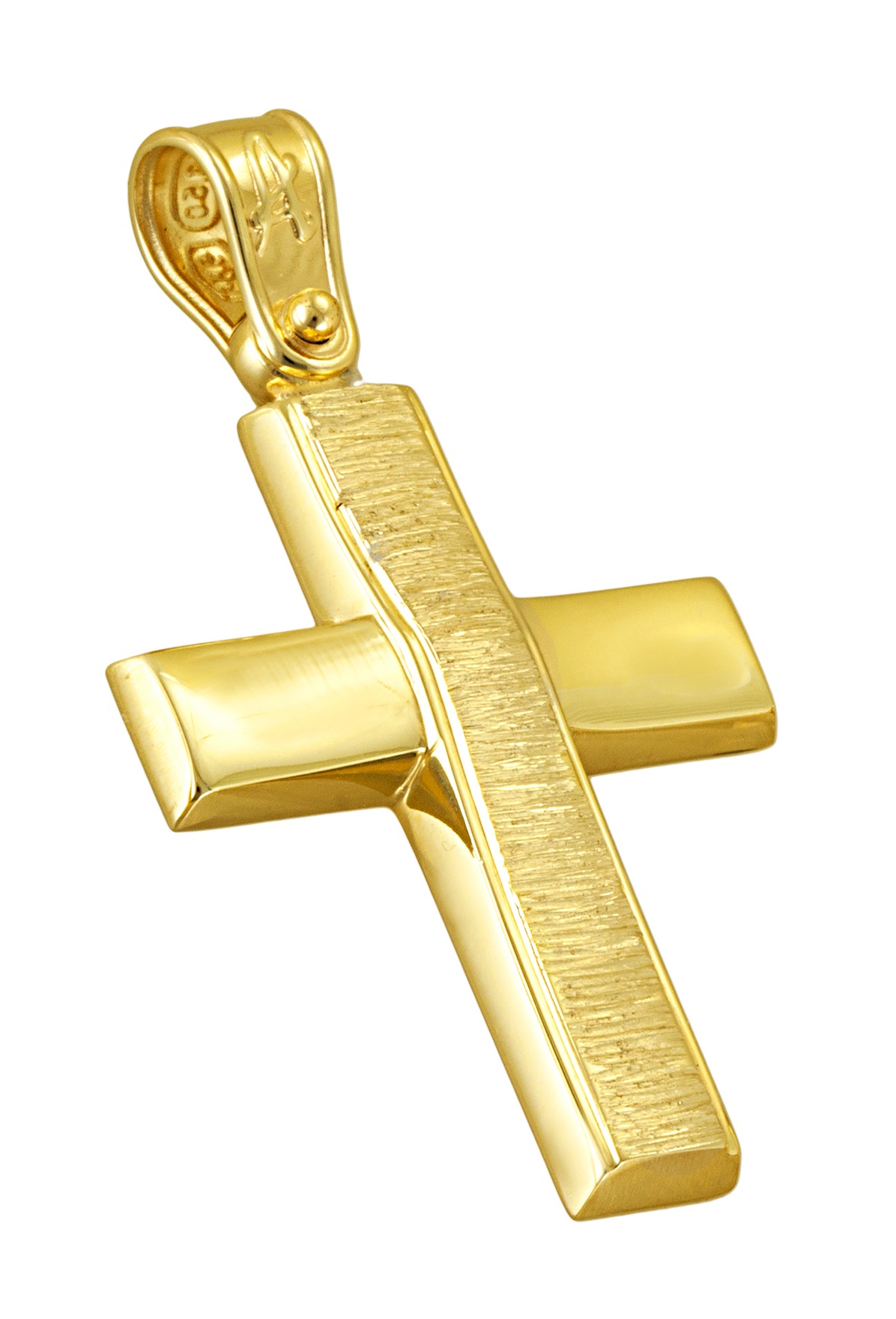 ΣΤΑΥΡΟΣ SENZIO Collection K14 Κίτρινο Χρυσό CR3113Y.K14