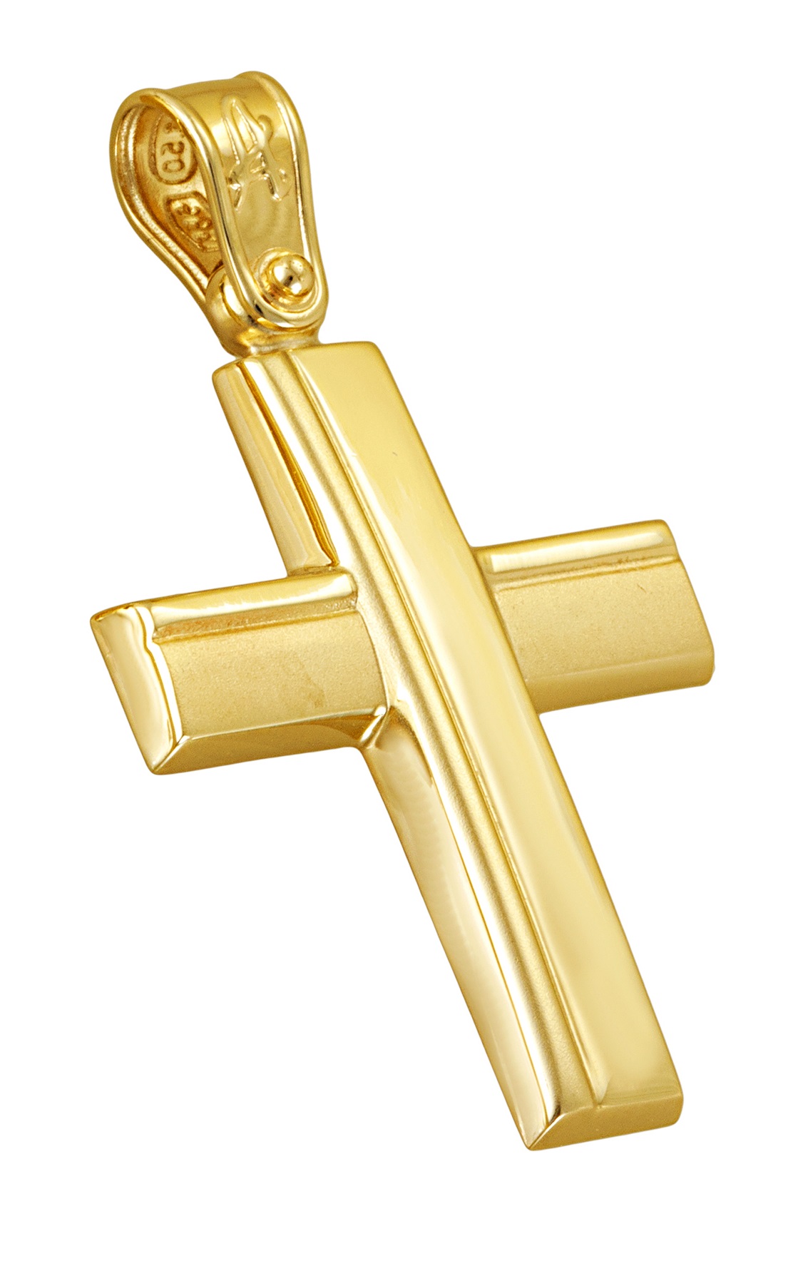 ΣΤΑΥΡΟΣ SENZIO Collection K14 Κίτρινο Χρυσό CR3117Y.K14