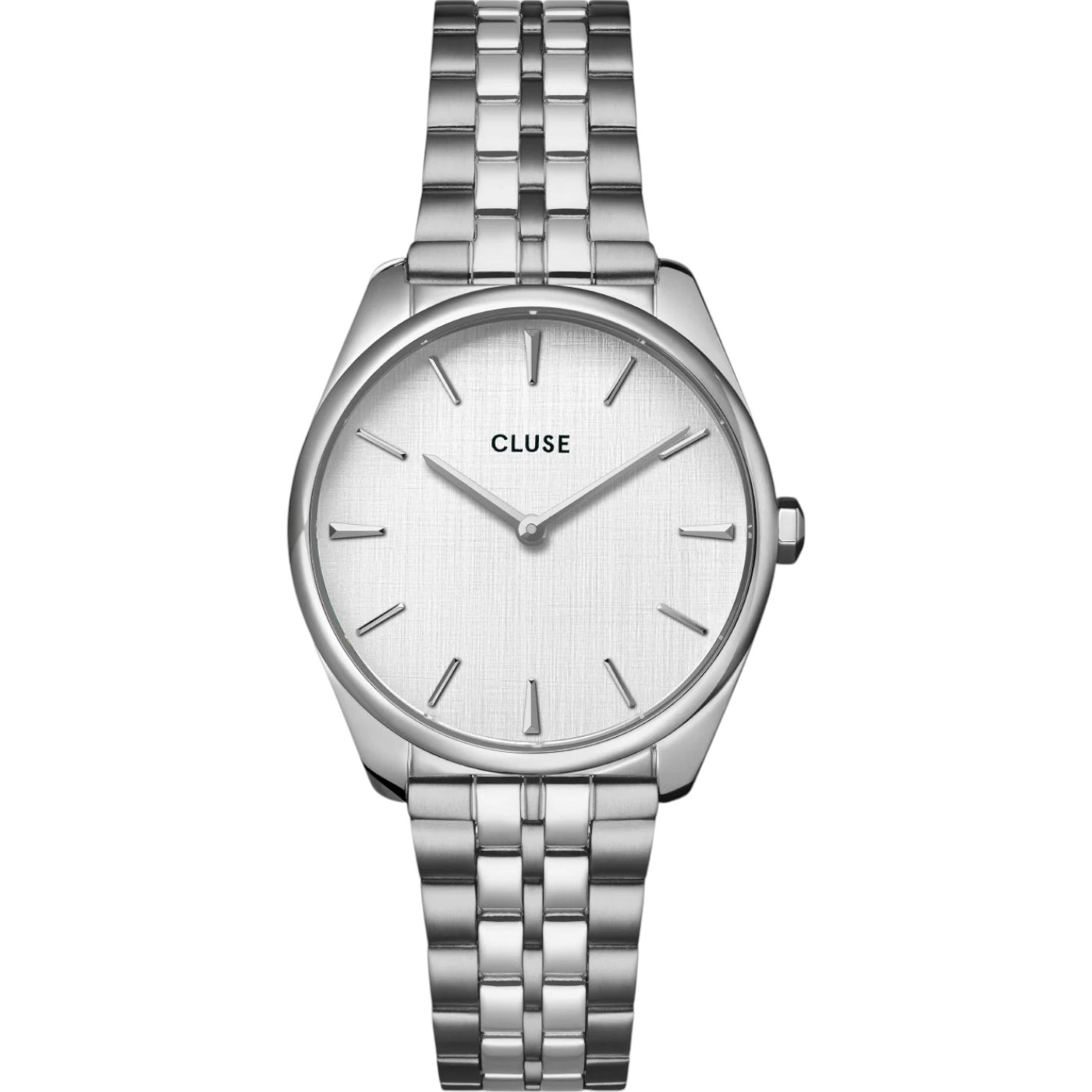 CLUSE Feroce Petite Silver Dial 31.5mm Silver Stainless Steel Bracelet CW11219 - 