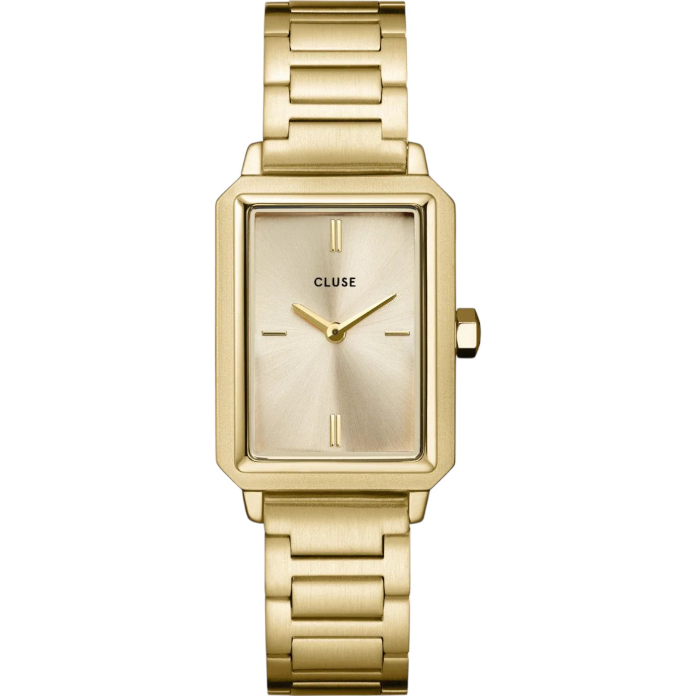 CLUSE Fluette Gold Dial 30.6mm Gold Stainless Steel Bracelet CW11507 - 