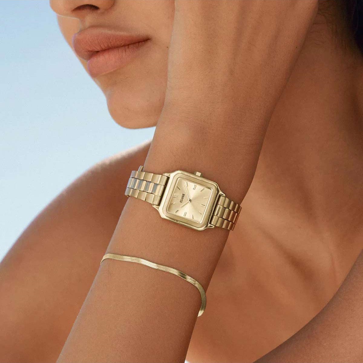 CLUSE Gracieuse Petite Gold Dial 24mm Gold Stainless Steel Bracelet CW11802 - 5
