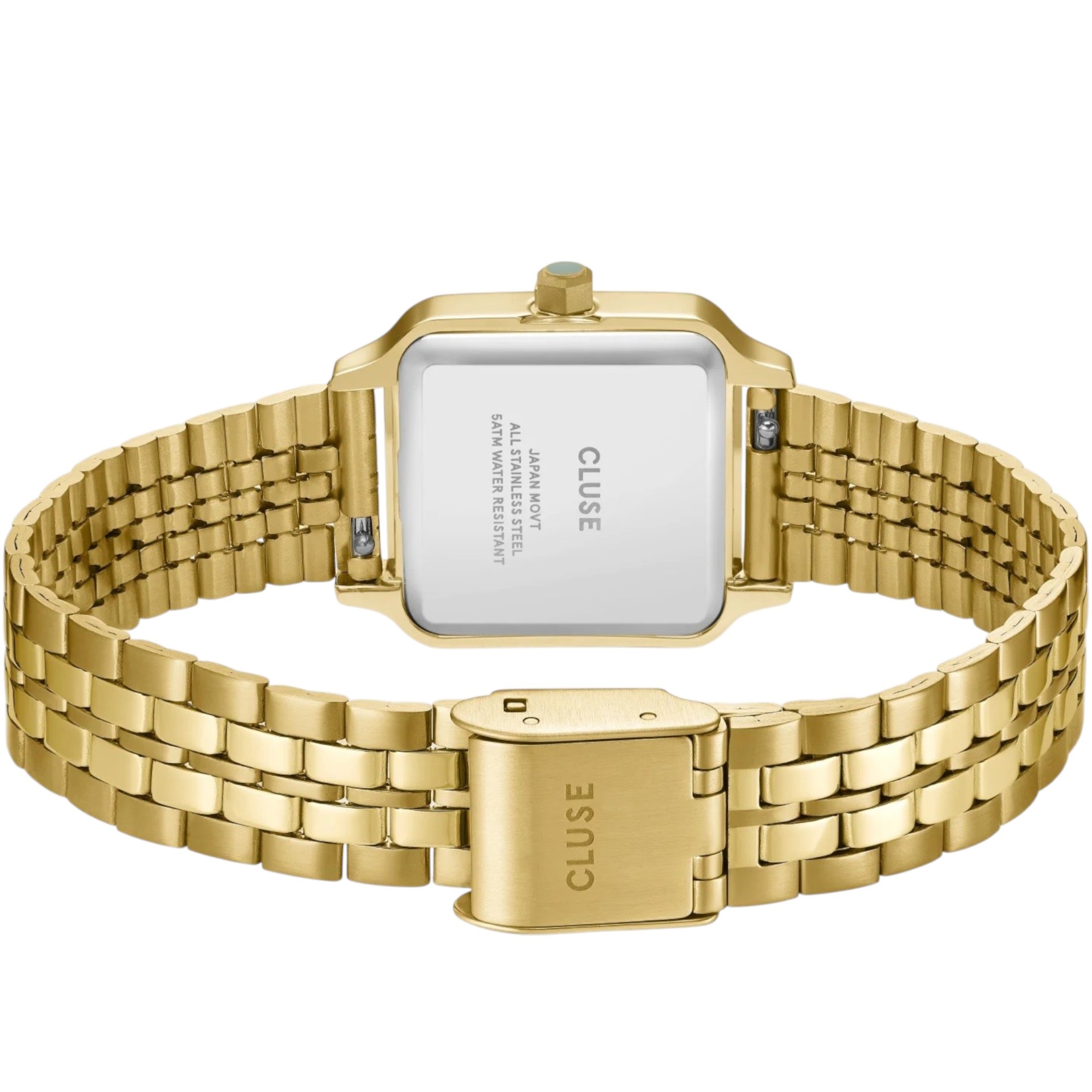 CLUSE Gracieuse Petite Green Dial 24mm Gold Stainless Steel Bracelet CW11818 - 
