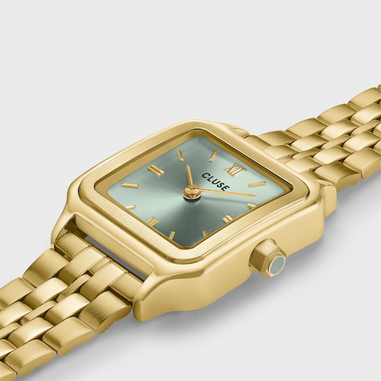CLUSE Gracieuse Petite Green Dial 24mm Gold Stainless Steel Bracelet CW11818 - 3