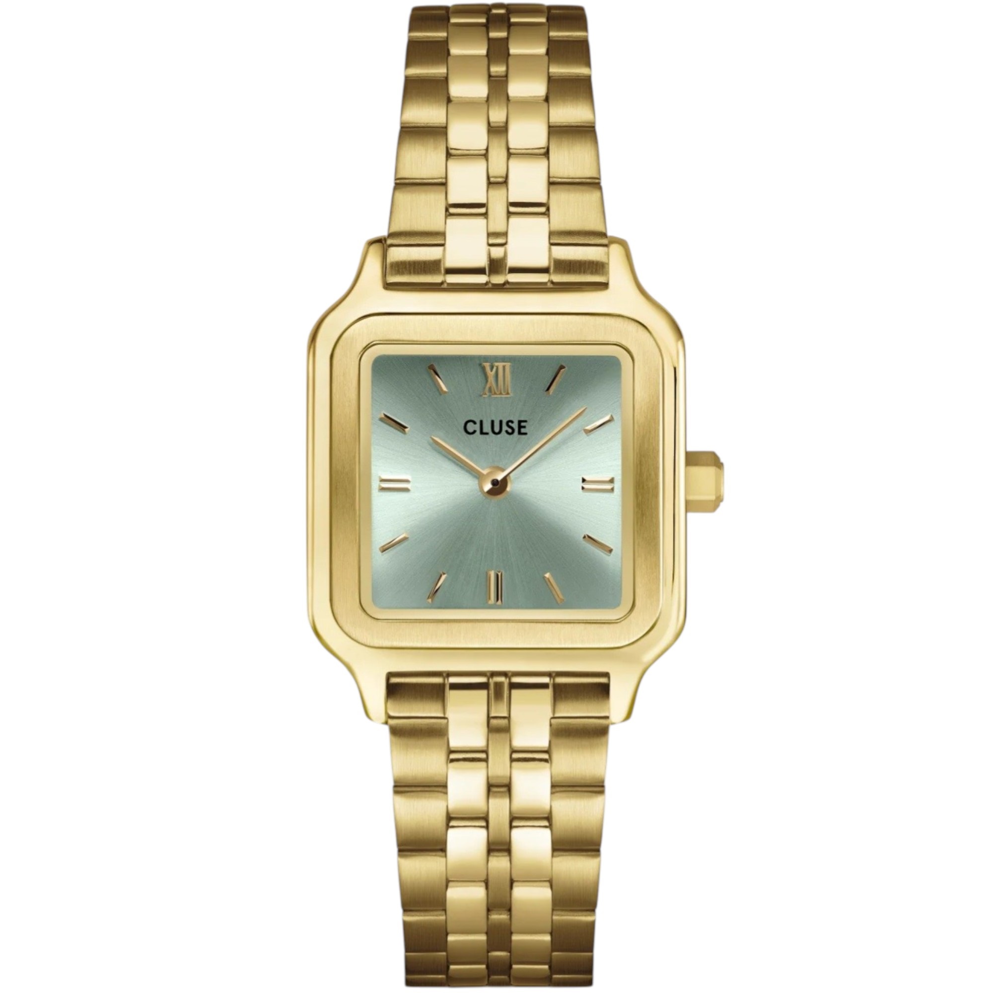 CLUSE Gracieuse Petite Green Dial 24mm Gold Stainless Steel Bracelet CW11818 - 