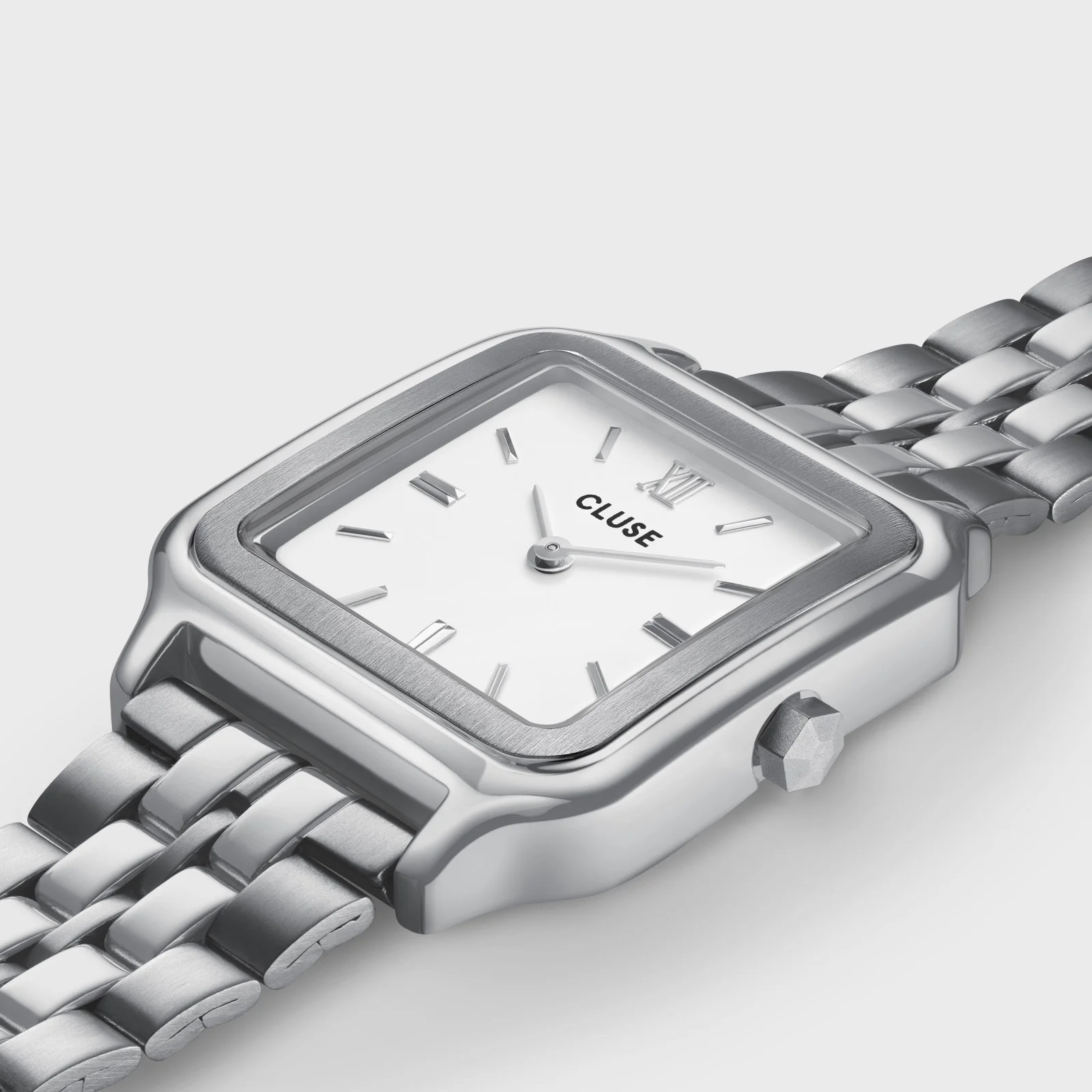 CLUSE Gracieuse White Dial 28mm Silver Stainless Steel Bracelet CW11907 - 3