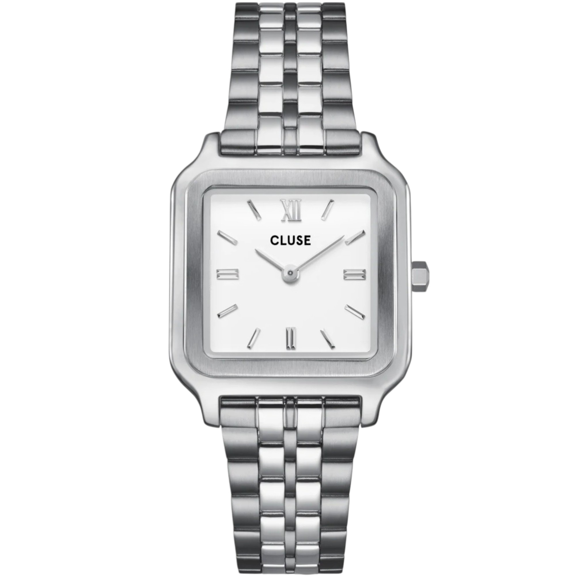 CLUSE Gracieuse White Dial 28mm Silver Stainless Steel Bracelet CW11907 - 
