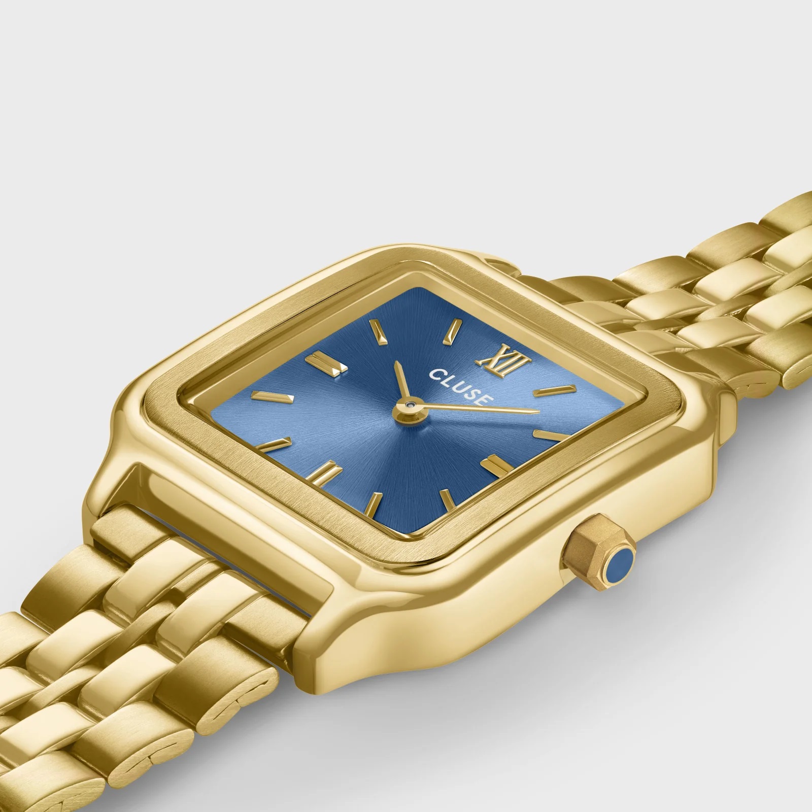 CLUSE Gracieuse Light Blue Dial 28mm Gold Stainless Steel Bracelet CW11908 - 3