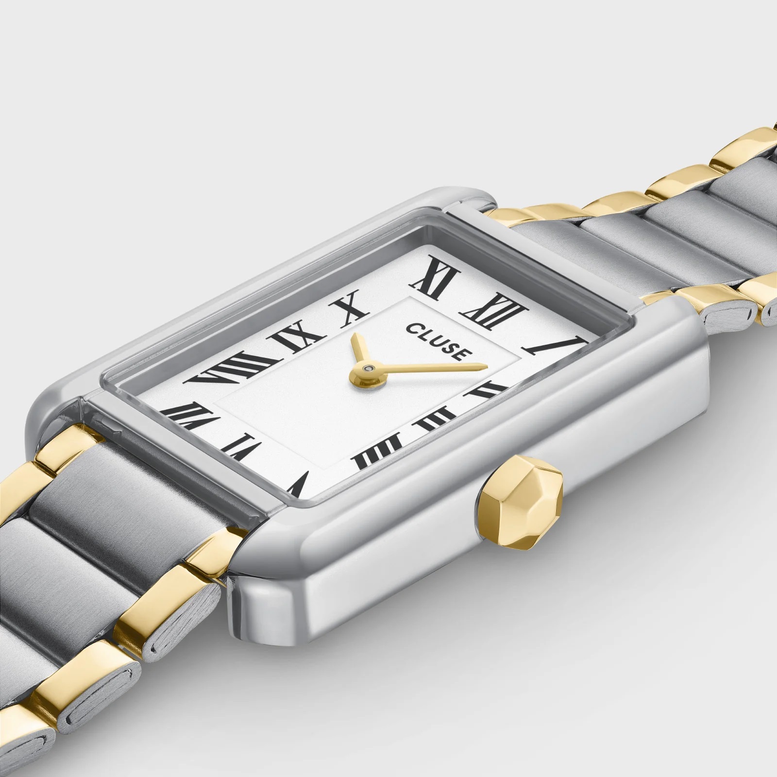 CLUSE Belisenna White Dial 21mm Two-Tone Gold-Plated  Stainless Steel Bracelet CW15003 - 3