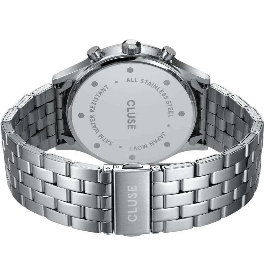 CLUSE Anthéor Multifunction Blue Dial 42mm Silver Stainless Steel Bracelet CW21003 - 3