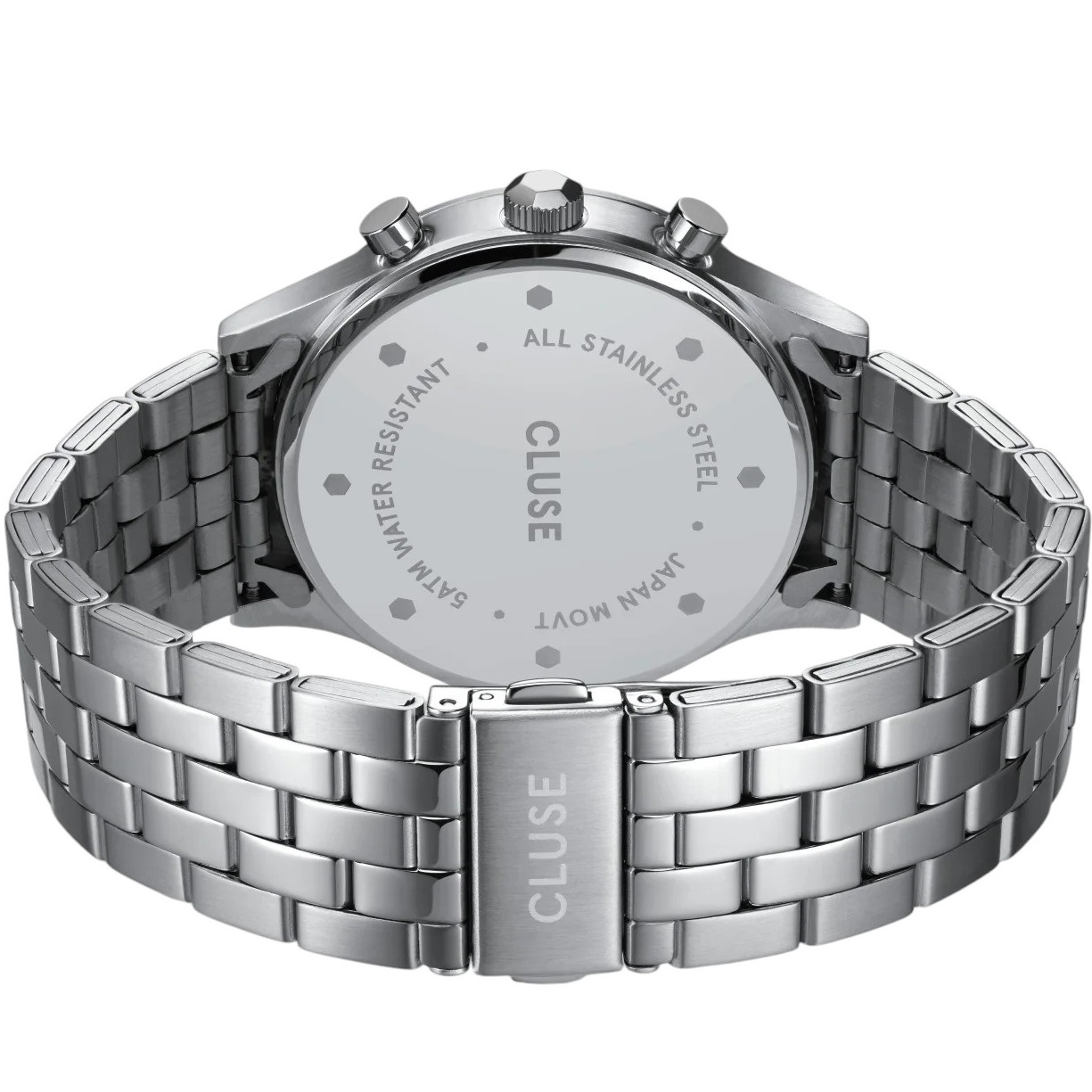 CLUSE Anthéor Multifunction Blue Dial 42mm Silver Stainless Steel Bracelet CW21008 - 3
