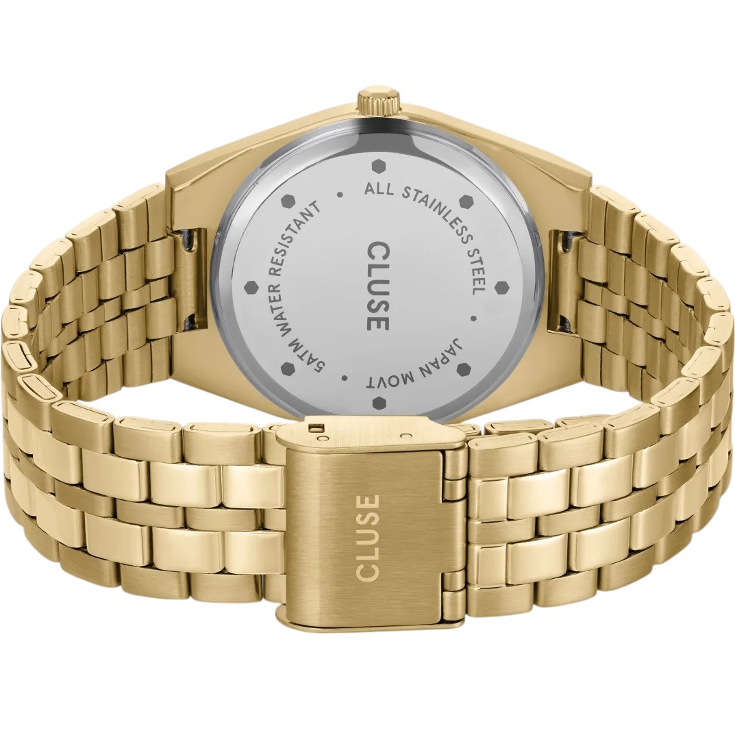 CLUSE Retro 70's Gold Dial 33mm Gold Stainless Steel Bracelet CW35104 - 3