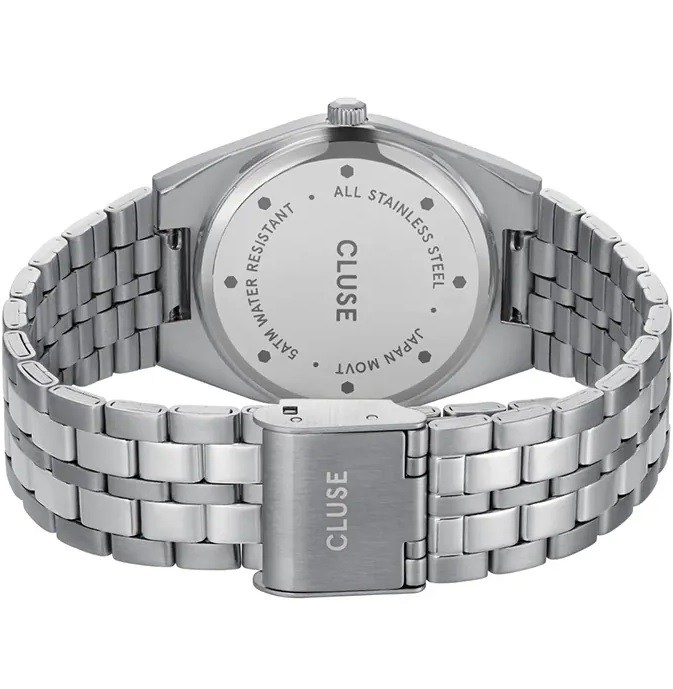 CLUSE Retro 70's Pink Dial 33mm Silver Stainless Steel Bracelet CW35101 - 4