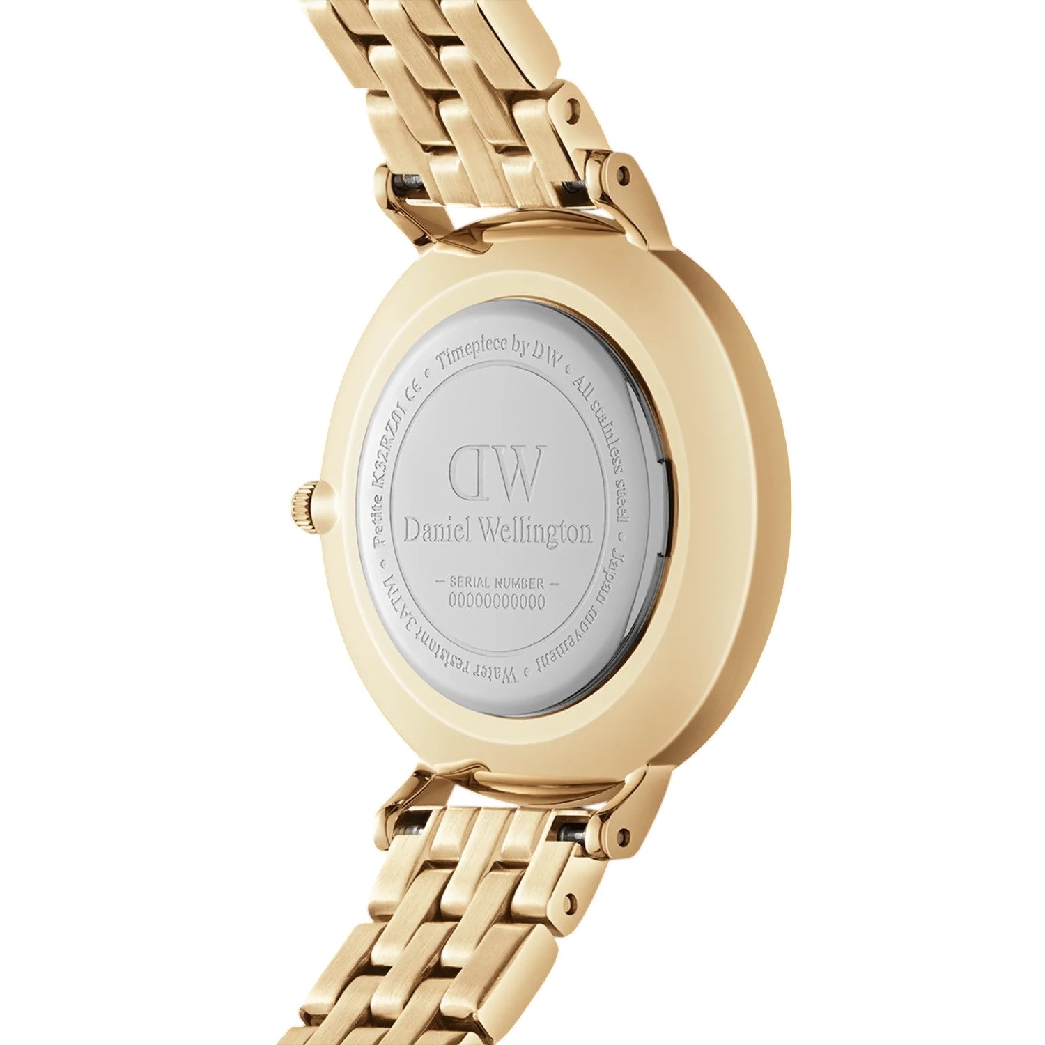 DANIEL WELLINGTON Petite White Dial 28mm Gold Stainless Steel Bracelet DW00100614 - 3