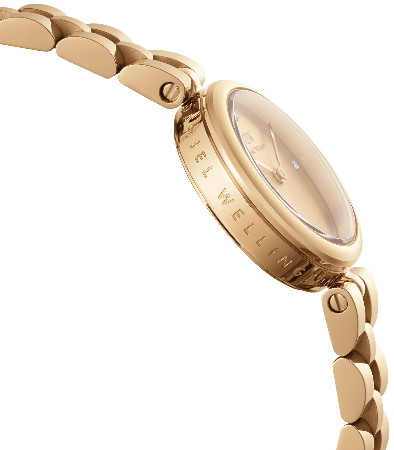 DANIEL WELLINGTON Elan Lumine Unitone Gold Dial 22mm Gold Stainless Steel Bracelet DW00100718 - 3