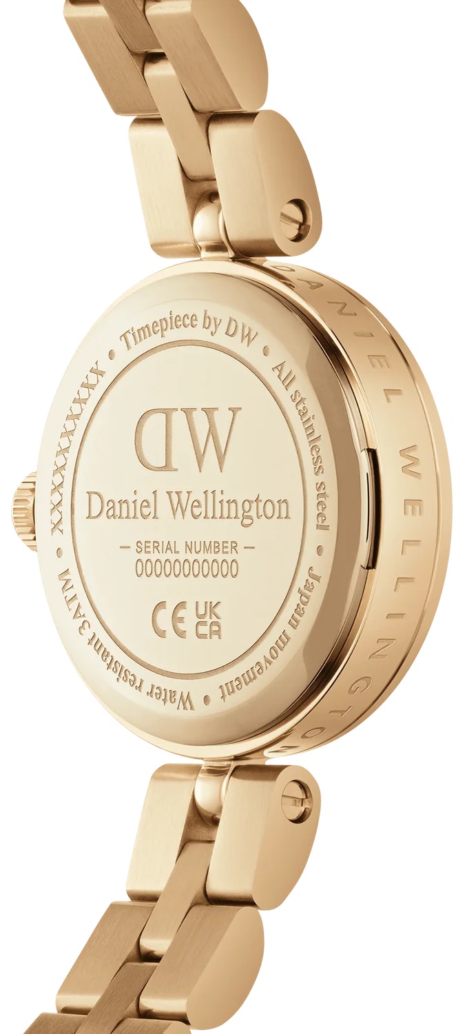 DANIEL WELLINGTON Elan Lumine Unitone Gold Dial 22mm Gold Stainless Steel Bracelet DW00100718 - 4