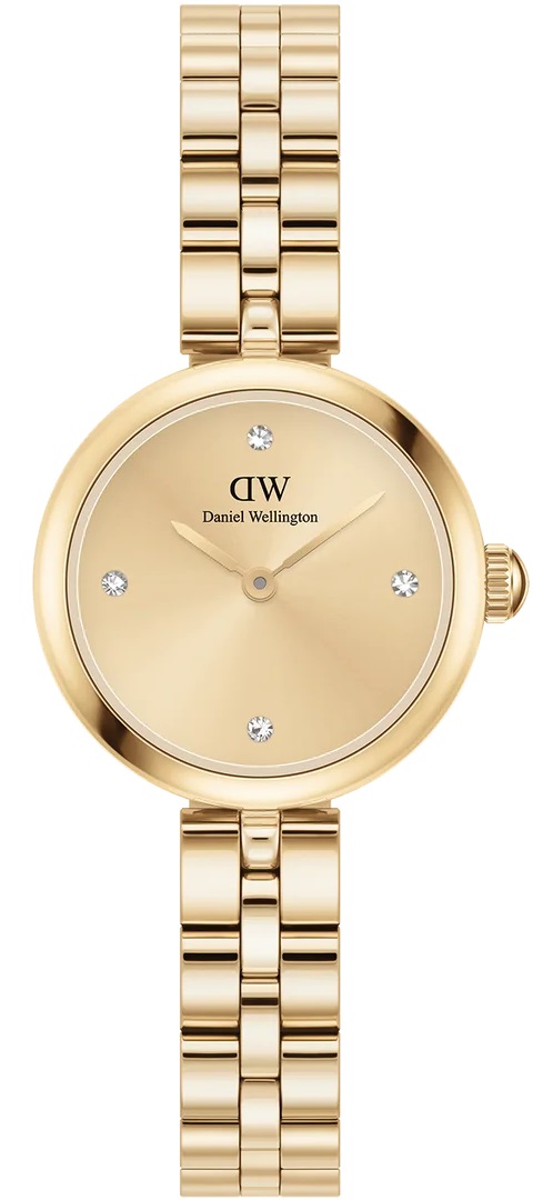 DANIEL WELLINGTON Elan Lumine Unitone Gold Dial 22mm Gold Stainless Steel Bracelet DW00100718 - 