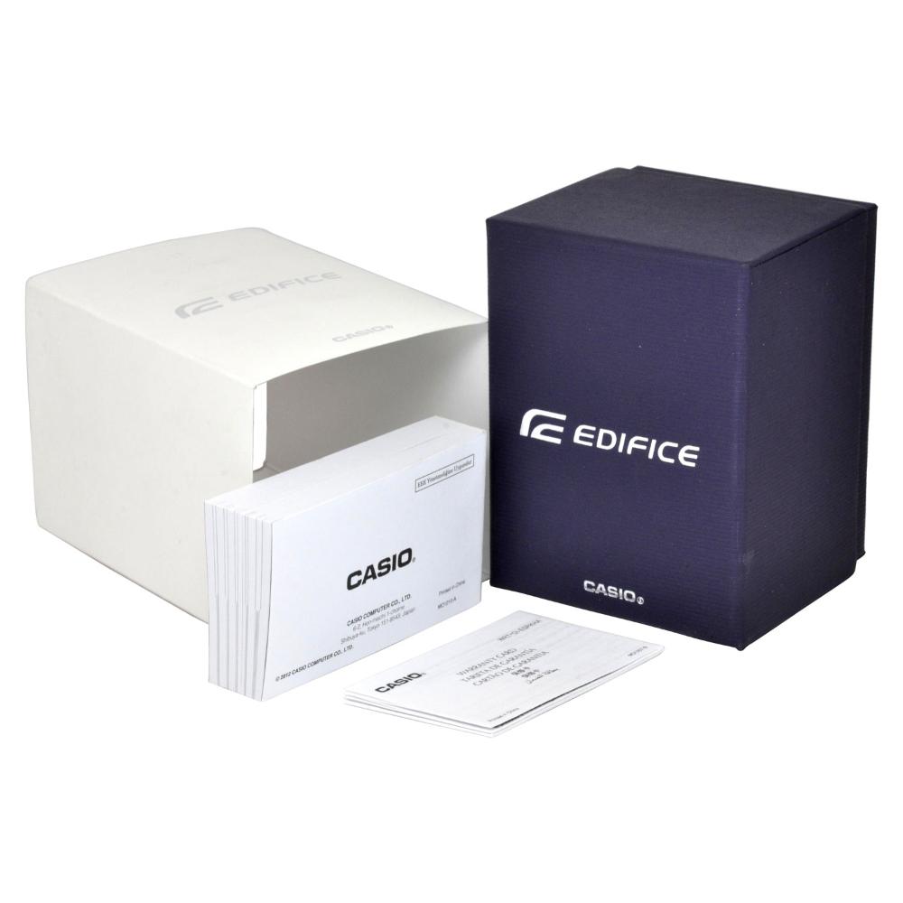 CASIO Edifice Solar Chronograph 47.6mm Silver Stainless Steel Bracelet EFS-S540DB-1AUEF - 4