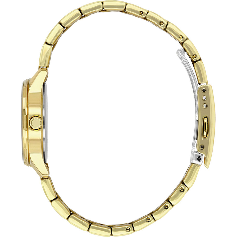 CITIZEN Elegance White Pearl Dial 28mm Gold Stainless Steel Bracelet EU6072-56D - 3
