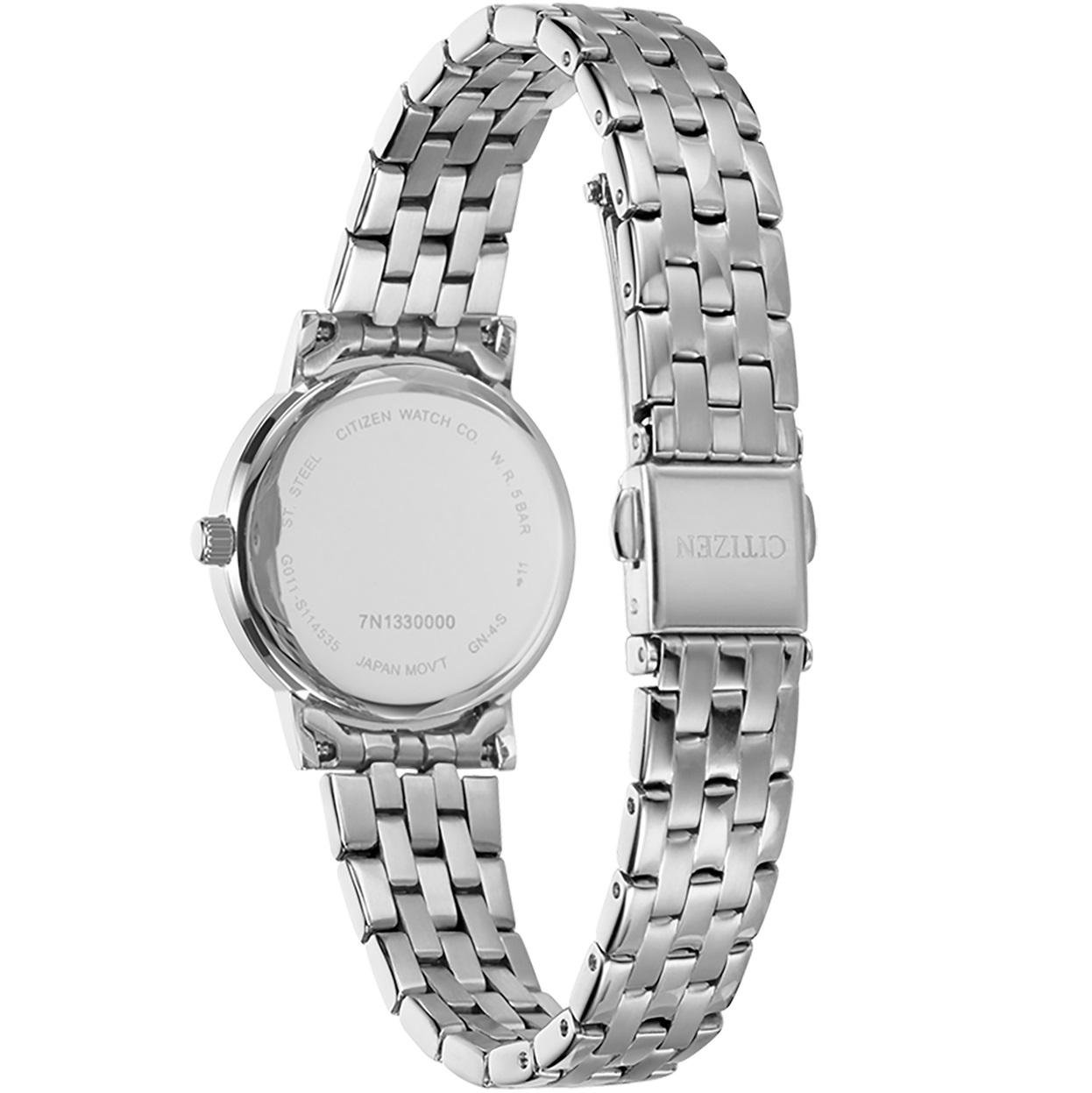 CITIZEN Core Collection Grey Dial 28mm Silver Stainless Steel Bracelet EU6090-54H - 3