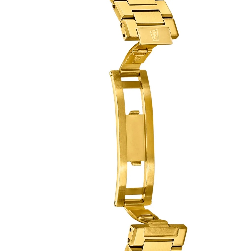 FESTINA Swiss Made Rivé White Dial with Crystals 35mm Gold Stainless Steel Bracelet F20058/1 - 4