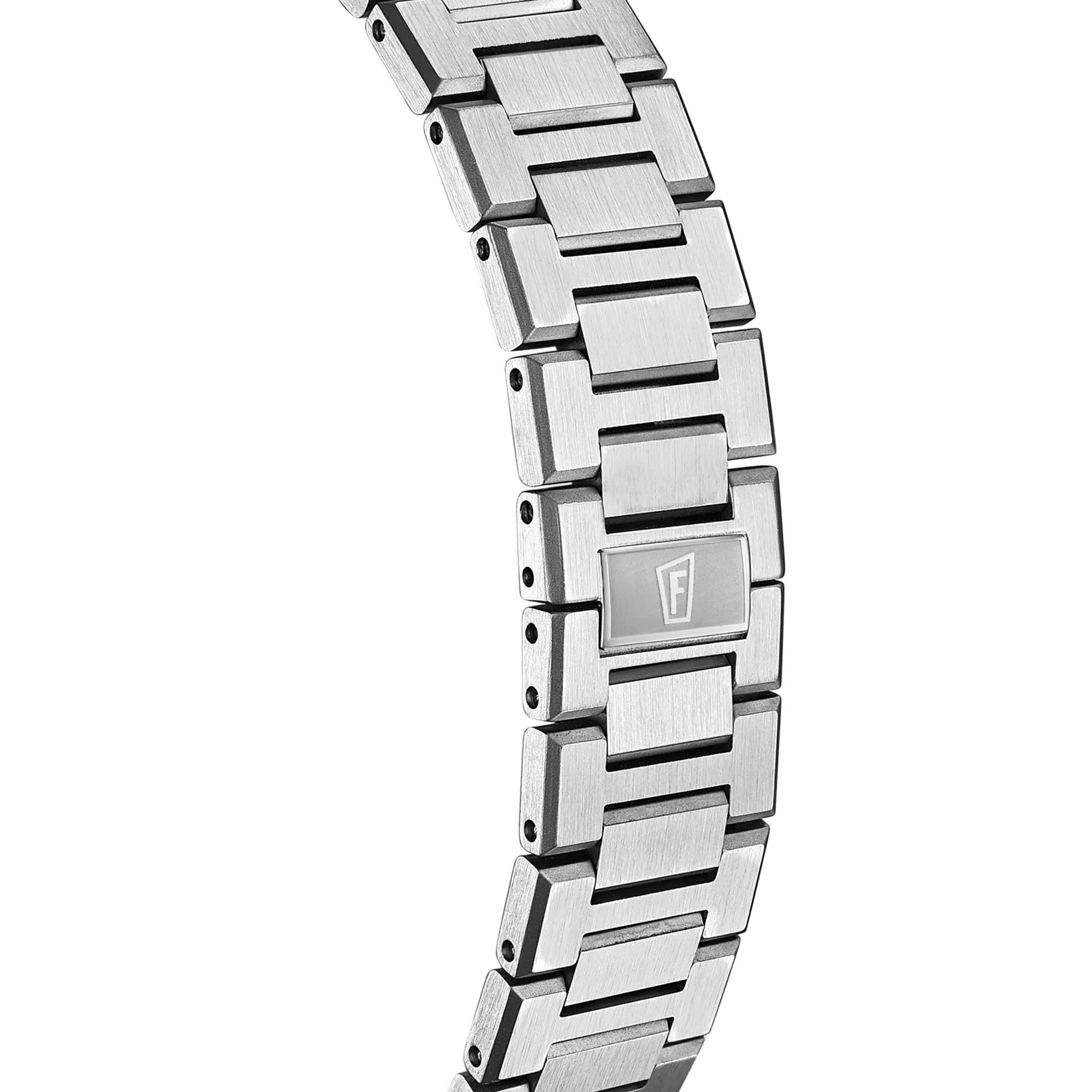 FESTINA Swiss Made Rivé Chrono Black Dial 42.5mm Silver Stainless Steel Bracelet F20059/4 - 