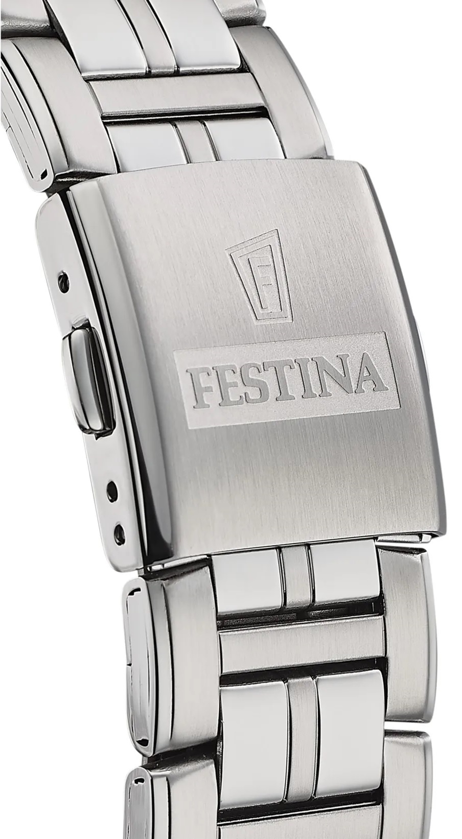 FESTINA Sport Multifunction Black Dial 43mm Silver Stainless Steel Bracelet F20445/6 - 