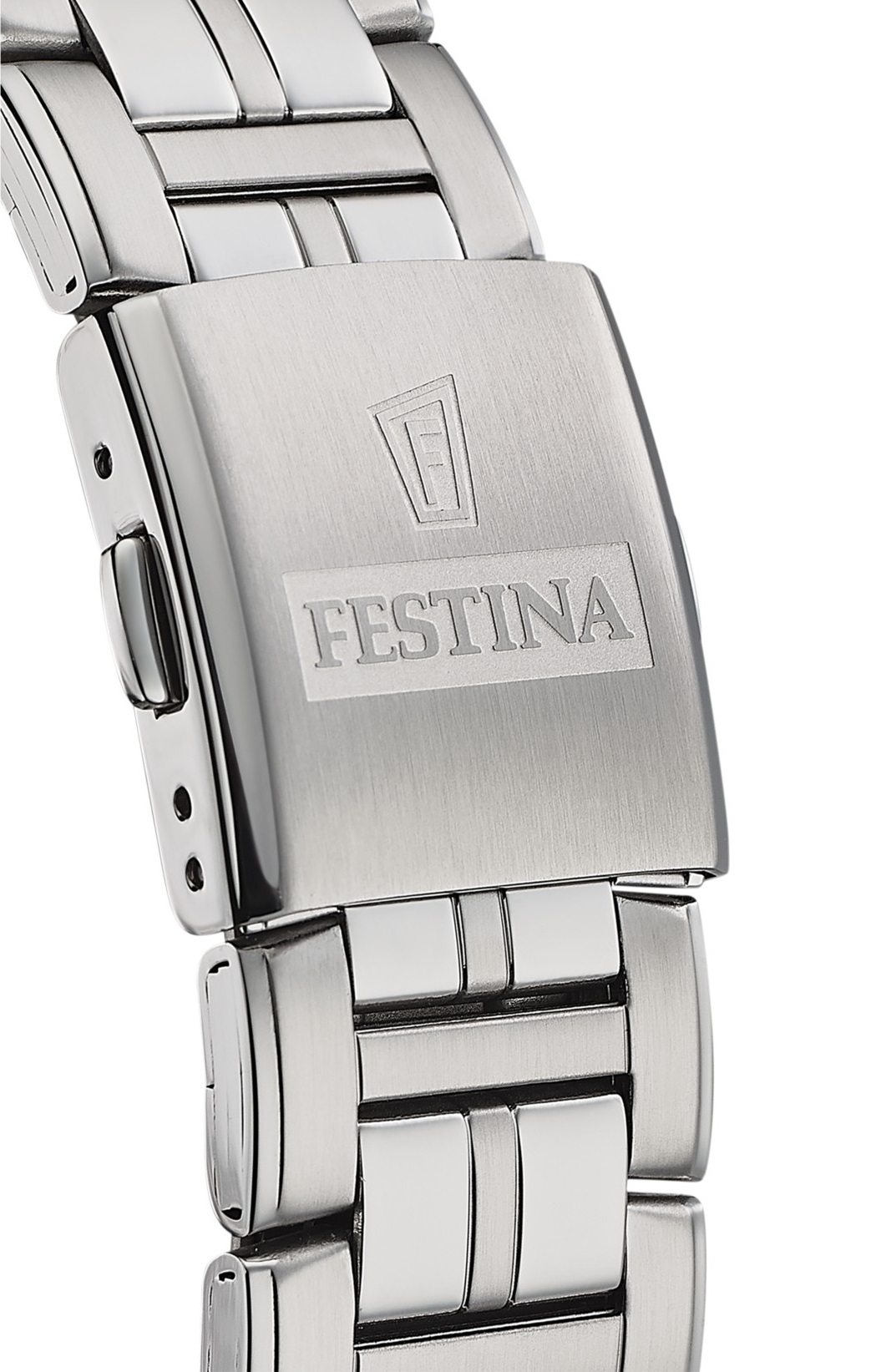 FESTINA Sport Multifunction White Blue Dial 43mm Silver Stainless Steel Bracelet F20445/1 - 