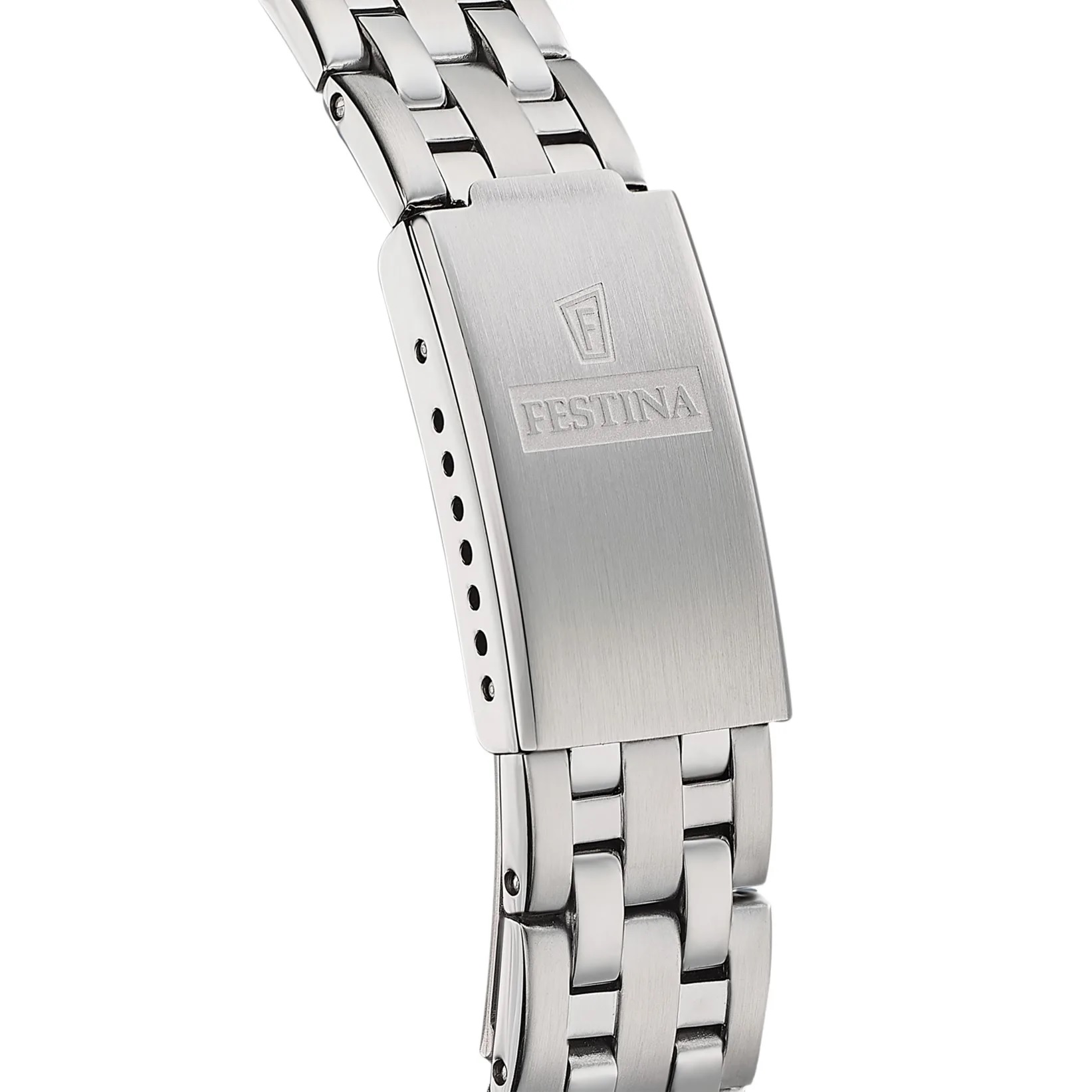 FESTINA Mademoiselle Pink Dial 29.5mm Silver Stainless Steel Bracelet F20455/2 - 