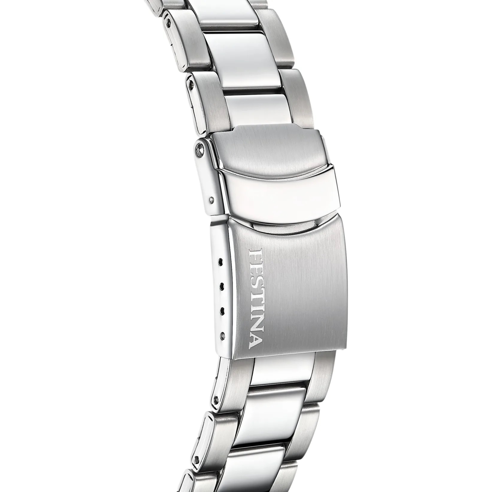 FESTINA Sport Multifunction Black Dial 44.7mm Silver Stainless Steel Bracelet F20623/5 - 