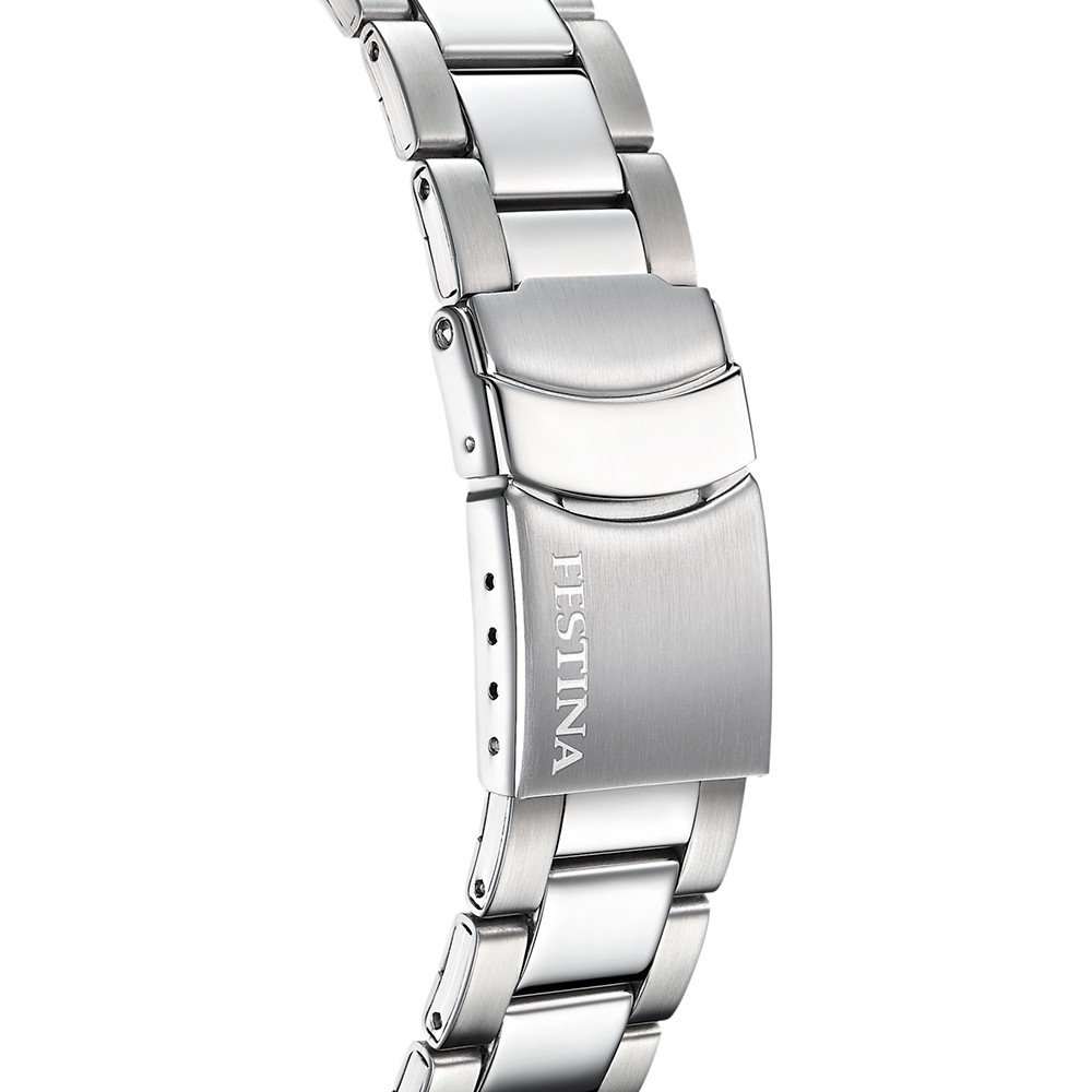 FESTINA Sport Multifunction Green Dial 44.7mm Silver Stainless Steel Bracelet F20623/3 - 4