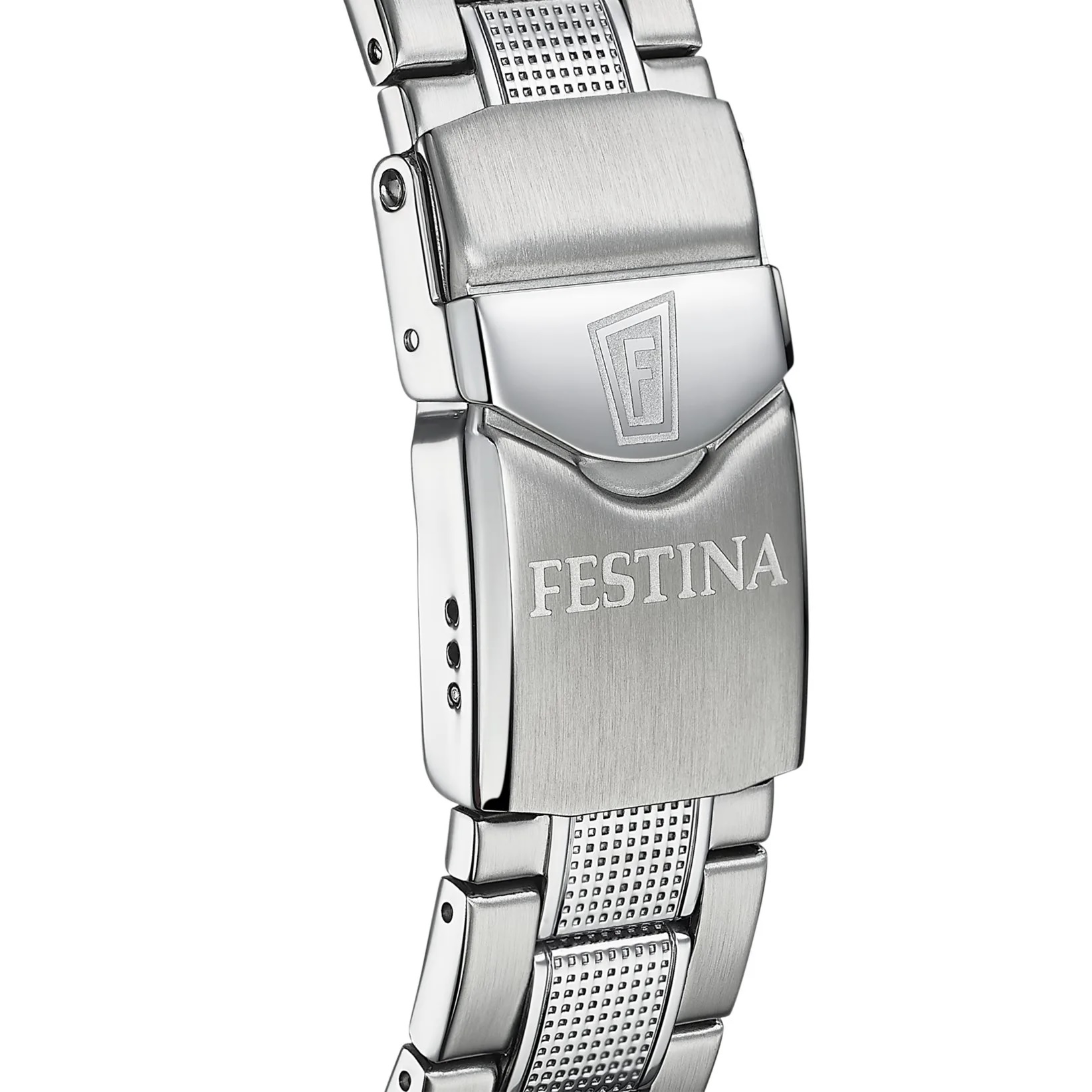 FESTINA Diver Professional Black Dial 44mm Silver Stainless Steel Bracelet F20669/3 - 