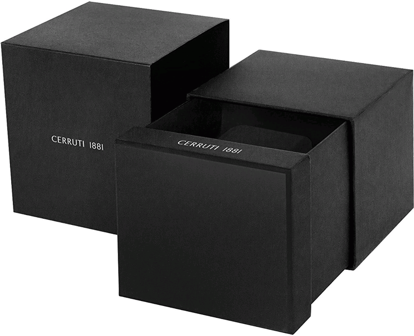 CERRUTI 1881 Dervio Chronograph 45mm Silver Stainless Steel Brown Leather Strap CRA178SN04BR - 