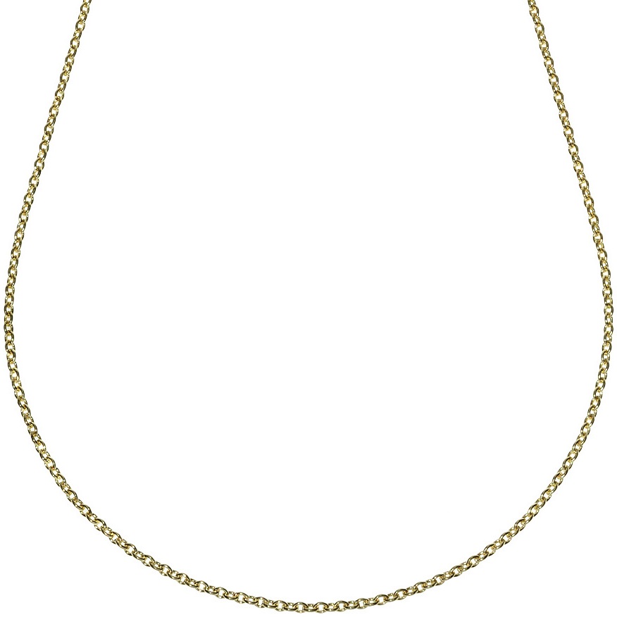 ΑΛΥΣΙΔΑ Fortsatina Διαμανταρισμένη #5 Κ9 50cm Κίτρινο Χρυσό FOR50D.K9-50 - 3