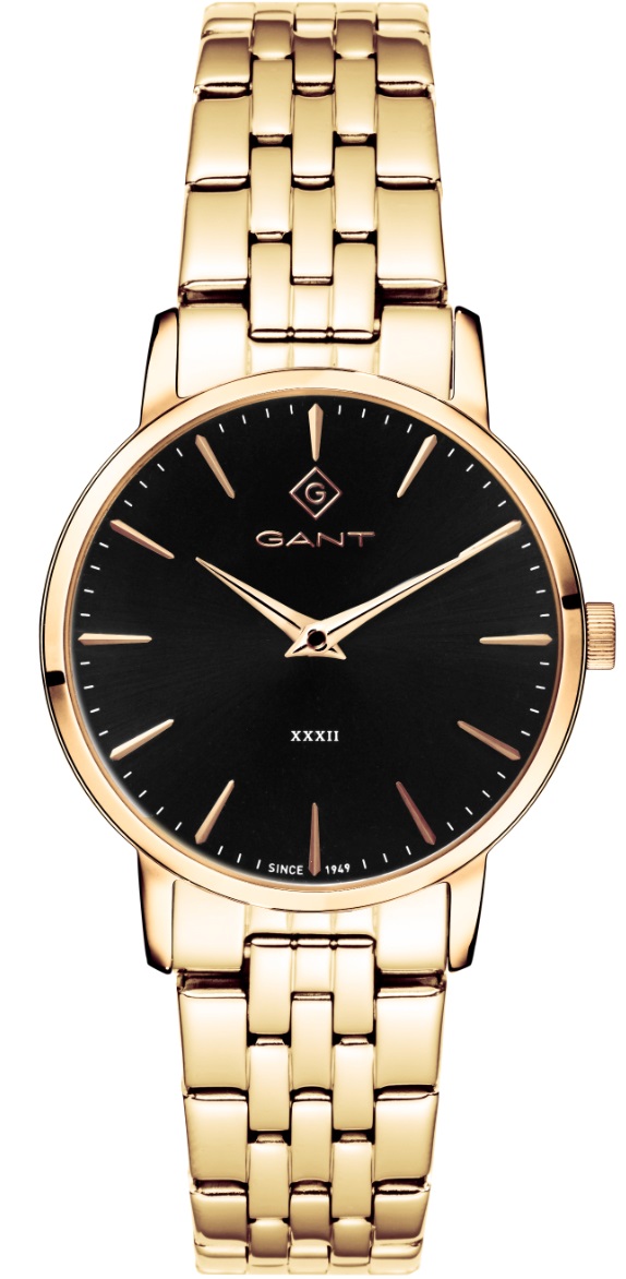 GANT Park Avenue Black Dial 32mm Gold Stainless Steel Bracelet G127024 - 