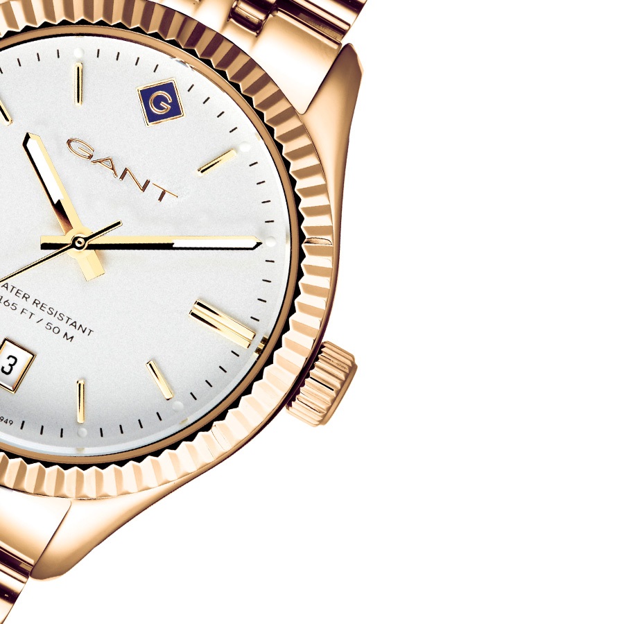 GANT Sussex 34mm Gold Stainless Steel Bracelet G136008 - 