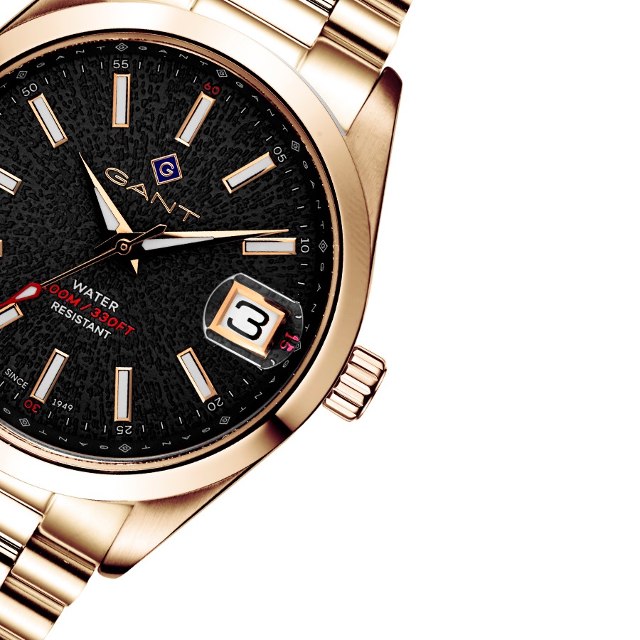 GANT Eastham 42mm Gold Stainless Steel Bracelet G161005 - 