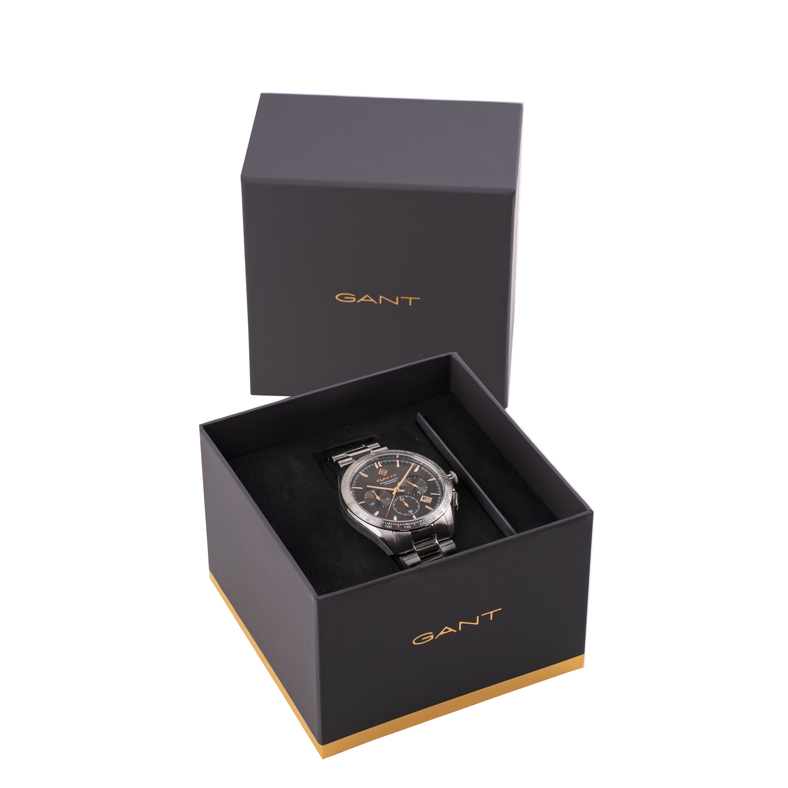 GANT Hammondsport Chronograph 44mm Silver Stainless Steel Bracelet G168005 - 4