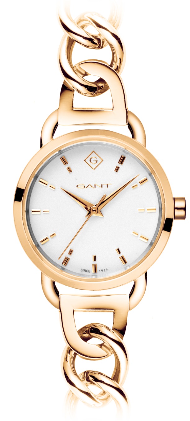 GANT Truro White Dial 28mm Gold Stainless Steel Bracelet G178003 - 1