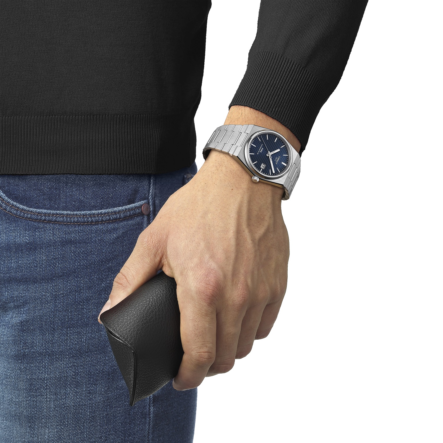 TISSOT PRX 40 Powermatic 80 Blue Dial 40mm Silver Stainless Steel Bracelet T137.407.11.041.00 - 4