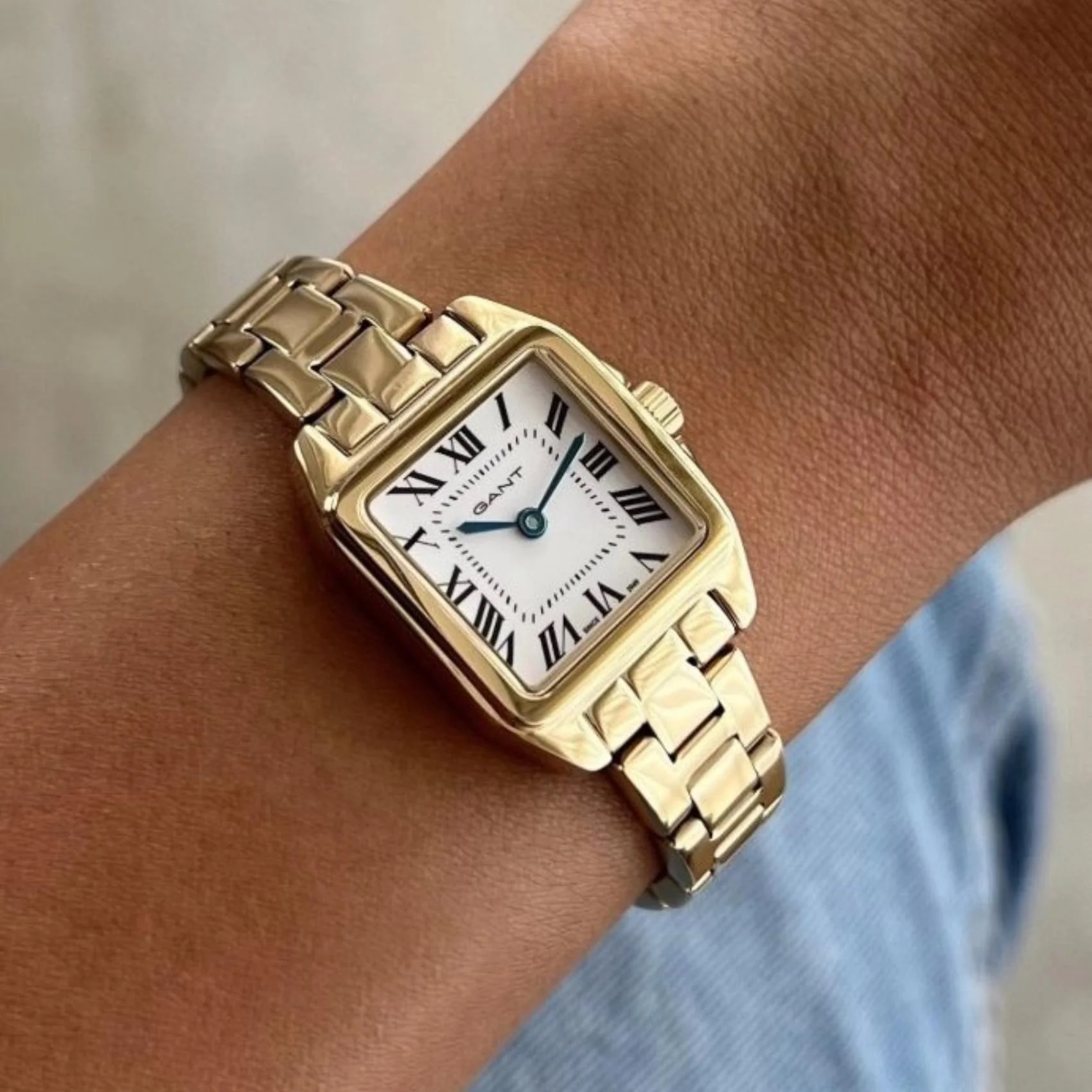 GANT Seneca Mini White Dial 22mm Gold Stainless Steel Bracelet G193003 - 3
