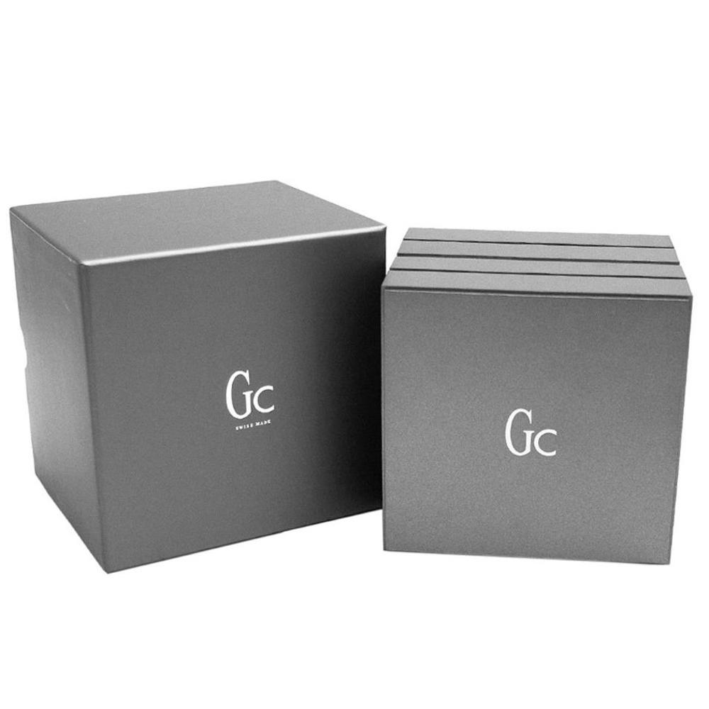 GUESS COLLECTION Slim Class Three Hands 28mm Silver Stainless Steel Bracelet X57001L1S - 
