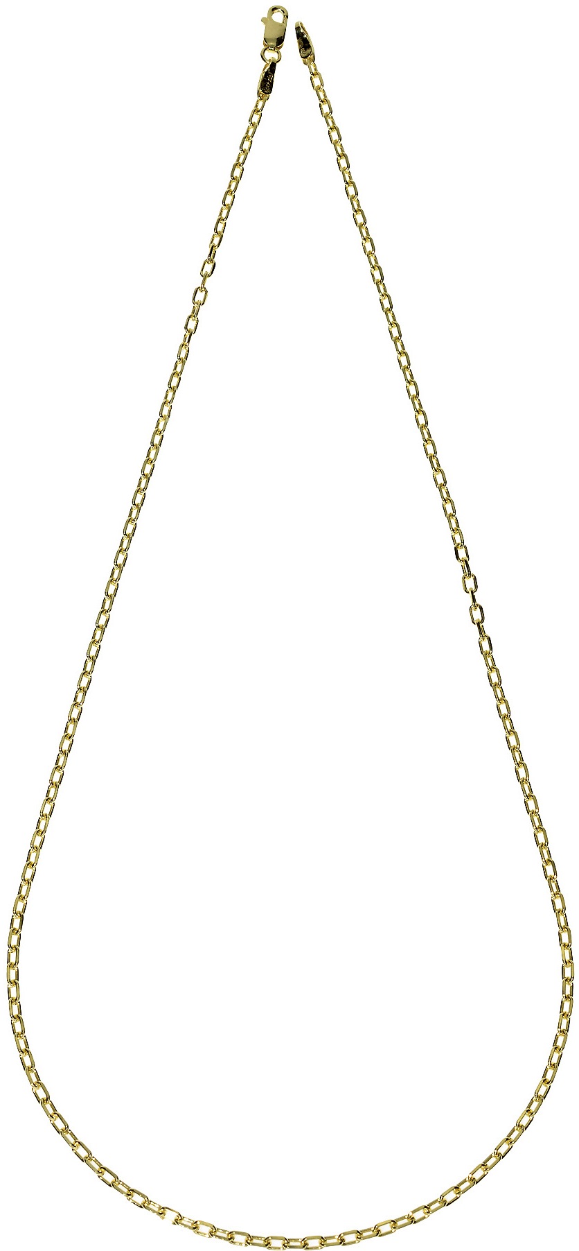 ΑΛΥΣΙΔΑ Greca Masif 14Κ 50cm Κίτρινο Χρυσό GR70-50 - 2