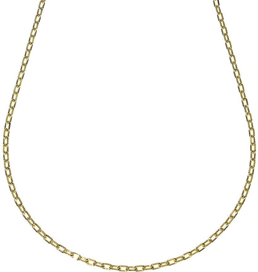 ΑΛΥΣΙΔΑ Greca Masif 14Κ 50cm Κίτρινο Χρυσό GR70-50 - 1