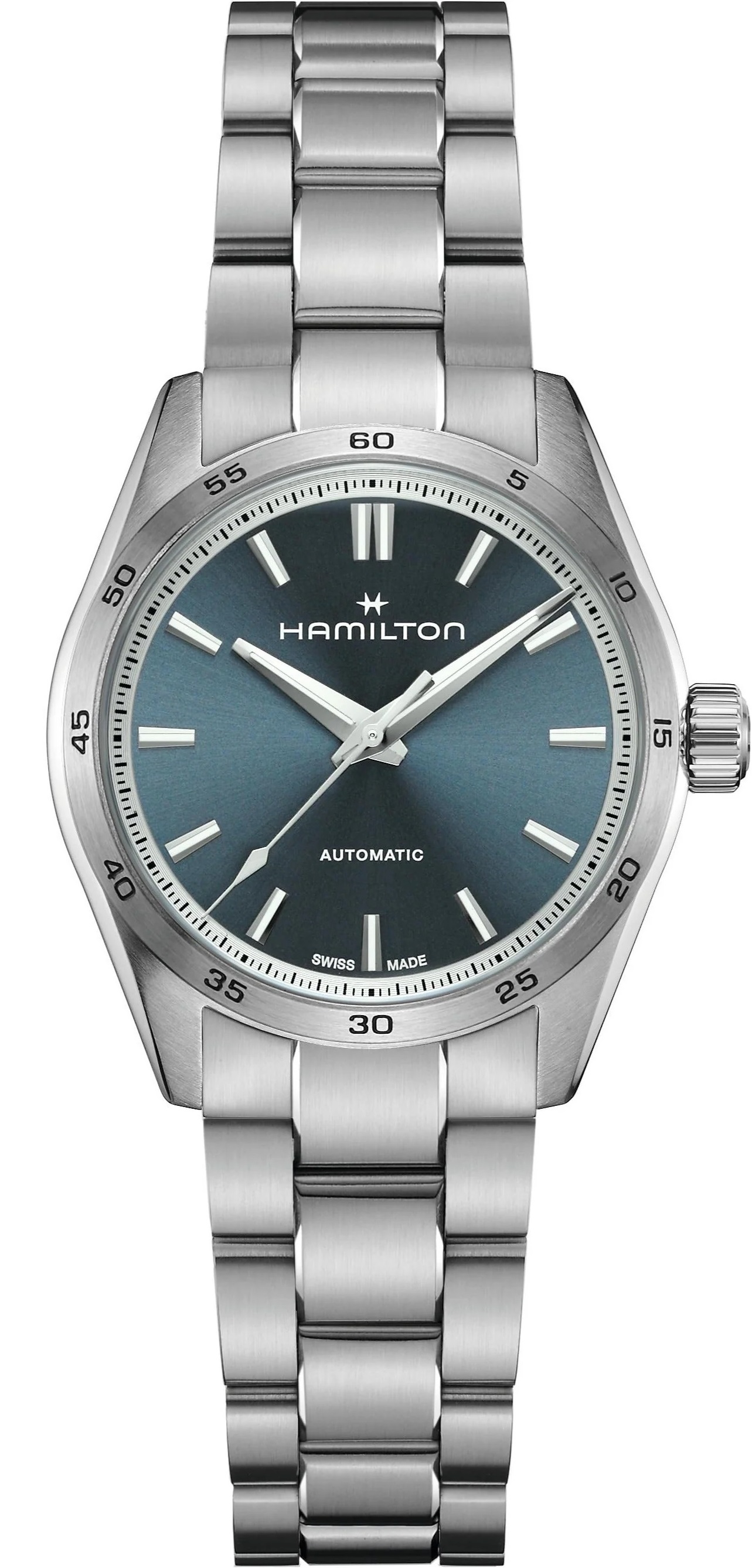 HAMILTON Jazzmaster Performer Auto 34mm Silver Stainless Steel Bracelet H36105140 - 