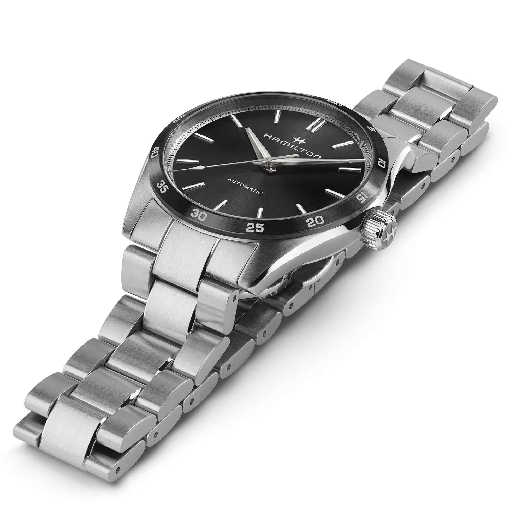 HAMILTON Jazzmaster Performer Auto 38mm Silver Stainless Steel Bracelet H36205130 - 2